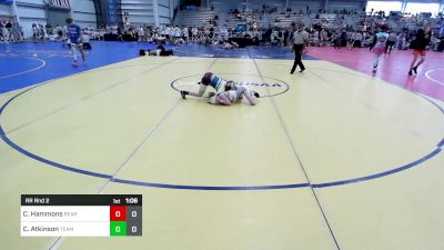 75 lbs Rr Rnd 2 - Carter Hammons, Bearcat Wrestling Club vs Charlie Atkinson, Team Alien UFO