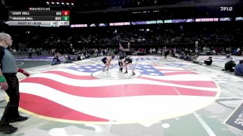 Champ. Round 1 - Cody Zell, Kingsbury County vs Keagan Hill, Mount Vernon/Plankinton/Corsica-Stickney