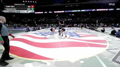 Champ. Round 1 - Cody Zell, Kingsbury County vs Keagan Hill, Mount Vernon/Plankinton/Corsica-Stickney