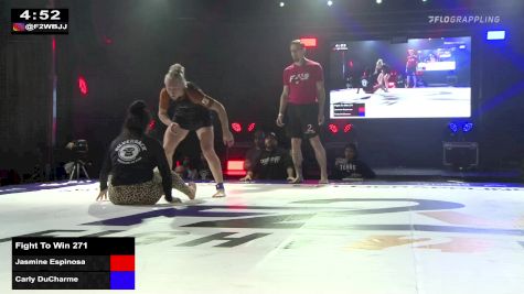 Carly DuCharme vs Jasmine Espinosa 2025 Fight to Win 271