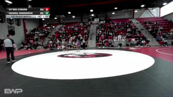 110 lbs 1st Place Match - Keanna Henderson, CHICKASHA vs Ny`Ree Coburn, PONCA CITY