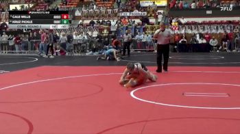 126 lbs Cons. Round 2 - Kruz Pickle, Frontenac Hs vs Cale Wills, Augusta