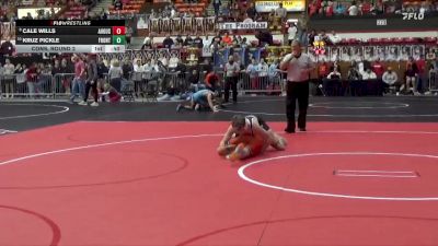 126 lbs Cons. Round 2 - Kruz Pickle, Frontenac Hs vs Cale Wills, Augusta