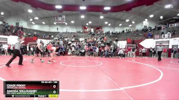 138 lbs Cons. Round 6 - Chase Pekny, Rensselaer Central vs Dakoda Willoughby, Red Hawk Wrestling Academy