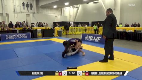 Amber Louise Craddock-Conran vs Kaitlyn Zou 2025 World IBJJF Jiu-Jitsu No-Gi Championship