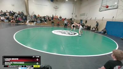 144B Cons. Semi - Logan Brome, Laramie vs Edguar Fernandez, Worland