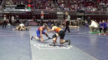 2A-175 lbs Cons. Semi - Kasen Tyler, Decorah vs Dain Burkhart, Fairfield