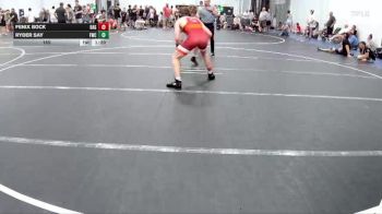 165 lbs Round 3 (6 Team) - Ryder Say, Freakztyle Wrecking Crew vs Fenix Bock, Broad Axe Gold
