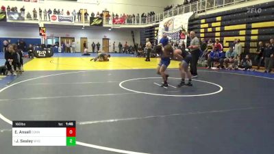 160 lbs R-16 - Ethan Ansell, Connellsville vs Joe Sealey, Wyoming Seminary