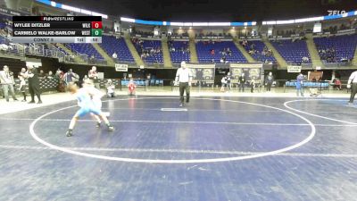 61 lbs Consy 5 - Wylee Ditzler, Wilkes Barre vs Carmelo Walke-Barlow, Westinghouse