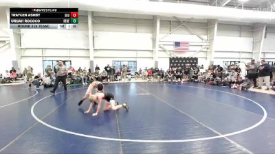 87 lbs Round 3 (4 Team) - Traycen Ashby, South Central Utah vs Urijah Rococo, Santas Misfits