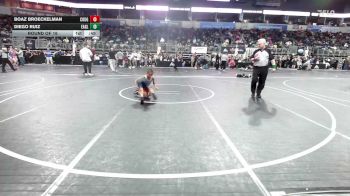 60 lbs Round Of 16 - Boaz Broeckelman, Cougar WC vs Diego Ruiz, Eagle Empire WC