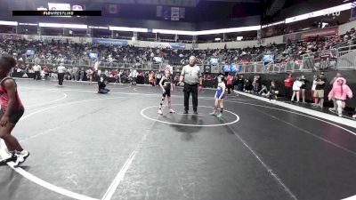 58.4-62.8 lbs Rr Rnd 3 - Adalie Parker, East Kansas Eagles vs Brynley Rubinstein, Wentzville Wrestling Federation