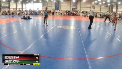 80 lbs Rd# 4- 2:00pm Friday Final Pool - Joshua Garcia, West Coast Elite vs Bryce Thomas, Maryland GOLD