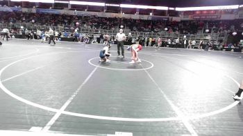 94.3-104.2 lbs Quarterfinal - Raylee King, Blue Pride Wrestling Club vs Blayklee Vasquez, Southmoore SaberCats Wrestling