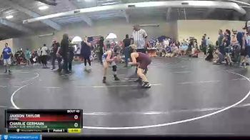 85 lbs Cons. Semi - Charlie Germain, Legacy Elite Wrestling Club vs Jaxson Taylor, Pelion