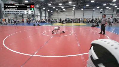 48 lbs Round 5 - 4:00pm Saturday - Jonah Burkett, PA USA vs Lucas Freeman, Minnesota Funky Singlets