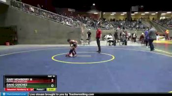 49 lbs Cons. Round 2 - David Sanchez, Hermiston Wrestling vs Gary Newberry Iii, Knappa Kids Wrestling