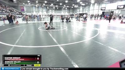 63 lbs Cons. Round 2 - Karter Wright, Punisher Wrestling Company vs Gordon Valley, Silver Valley WC