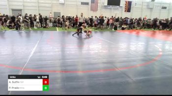 50 lbs Semifinal - Alison Sutfin, Top Rank vs Patrick Prado, Stout Wrestling Academy