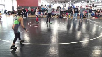 52 lbs Quarterfinal - Jackson Reynolds, Rogue Wrestling vs Adam Rasmussen, Backyard Brawlers
