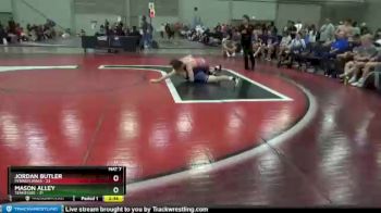 160 lbs Quarters & 1st Wb (16 Team) - Jordan Butler, Pennsylvania vs Mason Alley, Tennessee