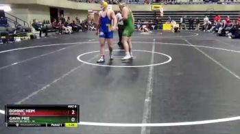 220 lbs Semis & 1st Wrestleback (8 Team) - Dominic Heim, Wayzata vs Gavin Pike, Rochester Mayo