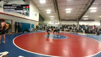 157 lbs Quarterfinal - Brayden Miracle, Natrona County vs Alecko Rosier, Campbell County