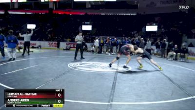 150 lbs Cons. Round 2 - Anders Aiken, North Kitsap vs Humam Al-Daffiae, Kentlake