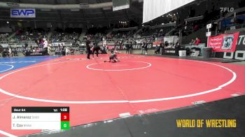 64 lbs 5th Place - Jair Almaraz, Shootbox vs Ty Cox, Brawlers Wrestling Club KS