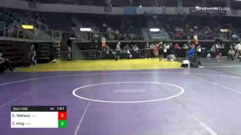 122 lbs Prelims - Dajuan Wallace, JC Youth Wrestling Club vs Colton King, King Select