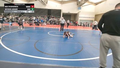 53 lbs Rr Rnd 3 - Rex Fitzpatrick, Warhawks - ESC vs Bryson Lesser, Kingsway - ESC