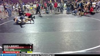 149 lbs Champ. Round 2 - Wyatt Cates, Wrecking Crew Wrestling Club vs David A. Burchett, Goldman`s Wrestling Academy Of The Rockies