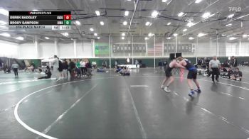 197 lbs 5th Place Match - Derek Badgley, Grand Valley State vs Brody Sampson, Iowa
