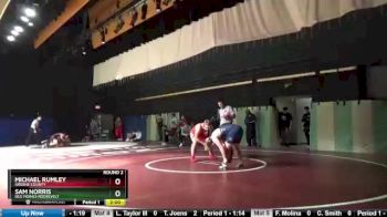 220 lbs Round 2 - Sam Norris, Des Moines Roosevelt vs Michael Rumley, Greene County