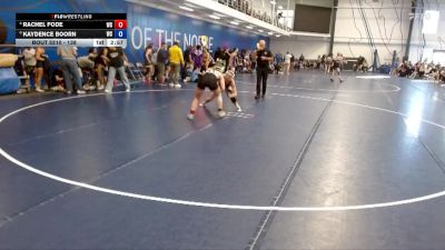 138 lbs Cons. Round 3 - Rachel Fode, Wartburg vs Kaydence Boorn, Wartburg