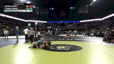 215 lbs Consi Of 32 #2 - Andrew Jarrett, Burlingame (CC) vs Fabian Torres, Clayton Valley (NC)