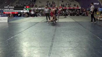 197 lbs 2nd Wrestleback (16 Team) - Casey Aikman, North Central vs Samuel West, Central