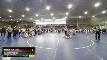 144 lbs Champ. Round 2 - Mack Rutledge, Ridgeline Riverhawks vs Kelton Gonzales, Sanderson Wrestling Academy