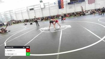 109 lbs Round Of 16 - Luna Guillen, Riverside Rascals vs Sophia Hennigh, Juggernaut WC