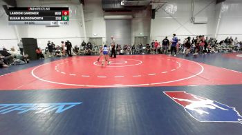 84 lbs Semifinal - Landon Gardner, Morris Fitness Black MS vs Elijah Bloodworth, Storm MS