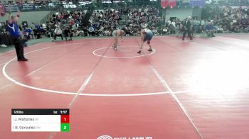 126 lbs Final - Joe Mahoney, New Fairfield vs Braylon Gonzalez, Xavier