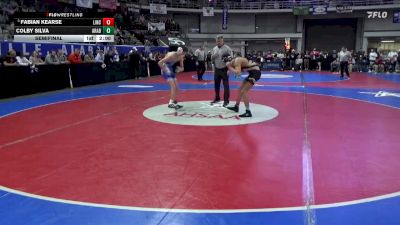 5A 132 lbs Semifinal - Fabian Kearse, Lincoln vs Colby Silva, Arab