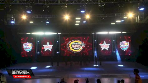 East Coast Flames - Mini Missiles [2026 D2 Mini Level 1 Day 2] 2026 US Open Cheerleading & Dance Championship
