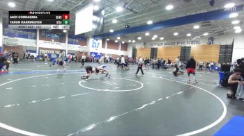 132 lbs Cons. Round 1 - Jack Cornaggia, Clovis West vs Tarun Harrington, Alta Loma