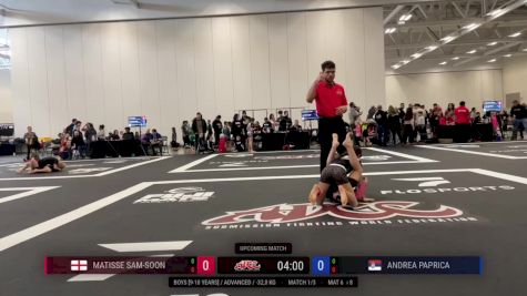 Matisse Sam-Soon vs Andrea Paprica 2025 ADCC Niagara Open