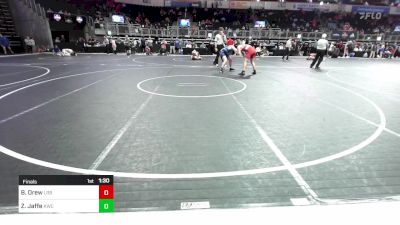 155 lbs Final - Brayden Drew, Alton Little Redbirds WC vs Zachary Jaffe, Kraken