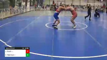 220 lbs Consolation - Jacob Scott, PA vs Zach Robinson, OH