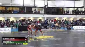 109 lbs Champ. Round 2 - Alexia Seal, Simon Fraser University vs Madison Packer, Lock Haven University