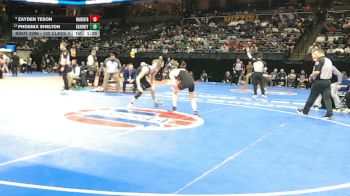132 Class 3 lbs Semifinal - Zayden Teson, Warrenton vs Phoenix Shelton, Kearney